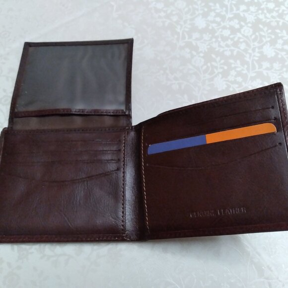 Leather Wallet, KGB Company, Made in Europe - Picture 3 of 3
